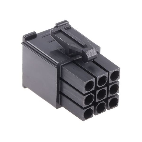 専用中 TE Connectivity コネクタハウジング 9極 ピッチ:4.2mm 3列 1ー