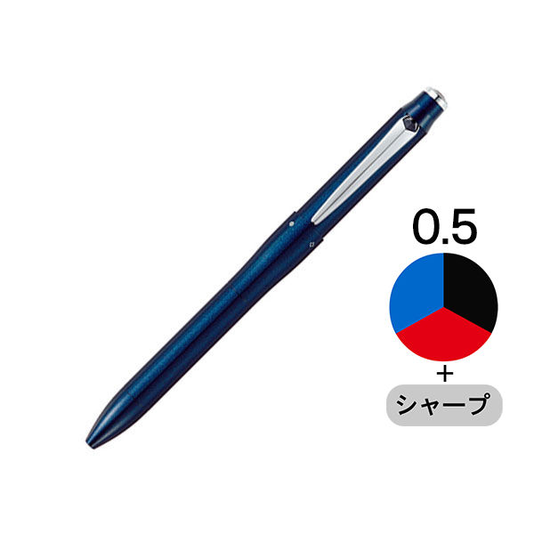 三菱鉛筆 ジェットストリーム プライム 回転式多機能ペン 3&1 0.5mm