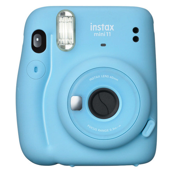 富士フイルム チェキ　instax mini11 スカイブルー INS MINI 11 BLUE 1台（直送品）