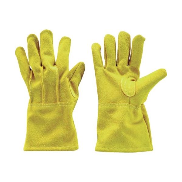 トラスコ中山 TRUSCO 【売切廃番】 牛床革背縫手袋 フックホール付 S FCG-S 1双 256-6739（直送品）