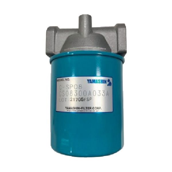 ヤマシンフィルタ ラインフィルタ SPー08シリーズ SP-08-10X-A-RC1 1個 354-6924（直送品）