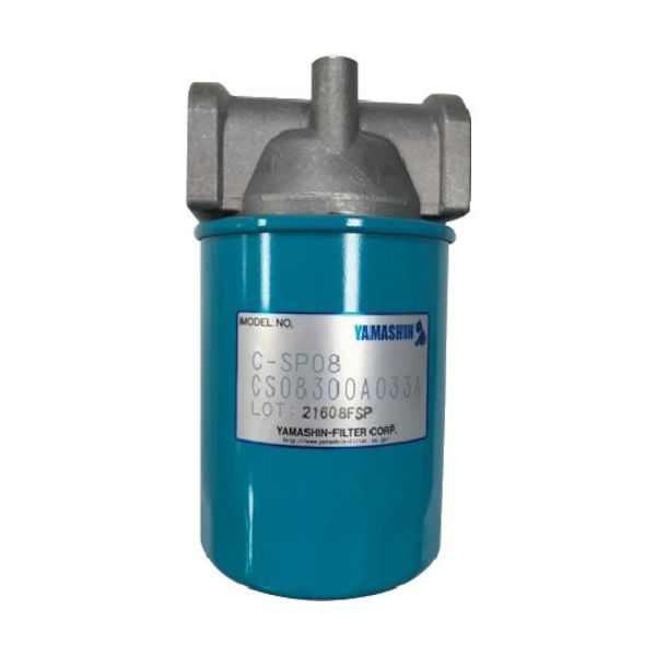 ヤマシンフィルタ ラインフィルタ SPー08シリーズ SP-08-10X-B-RC1 1個 354-6929（直送品）
