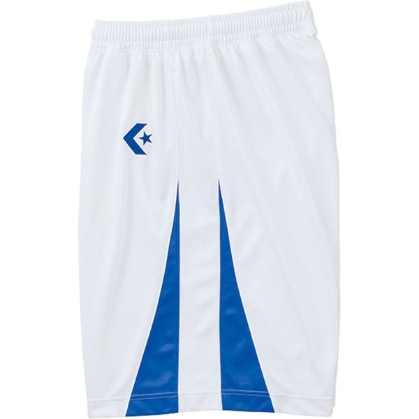 CONVERSE(コンバース) バスケットボール ゲームパンツ CB251801 ホワイト/Rブルー(1125) XO 1枚（直送品）
