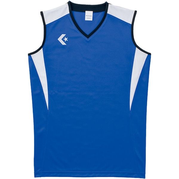 CONVERSE(コンバース) バスケットボール ウィメンズ ゲームシャツ CB351701 Rブルー/ホワイト(2511) L 1枚（直送品）
