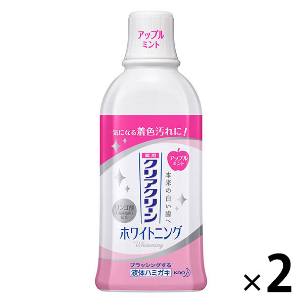 ディープクリーン 薬用 液体ハミガキ（歯磨き粉） 緑茶ミント 350mL 花王 マウスウォッシュ 歯槽膿漏・口臭予防