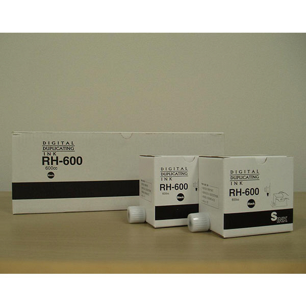軽印刷機用インク（satelio用）　SS-600 （汎用品）　1箱（5本入）　（直送品）