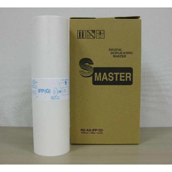軽印刷機用マスター（リソー用　マスター）　IFP76WG（汎用品）　1箱（2本入）　（直送品）