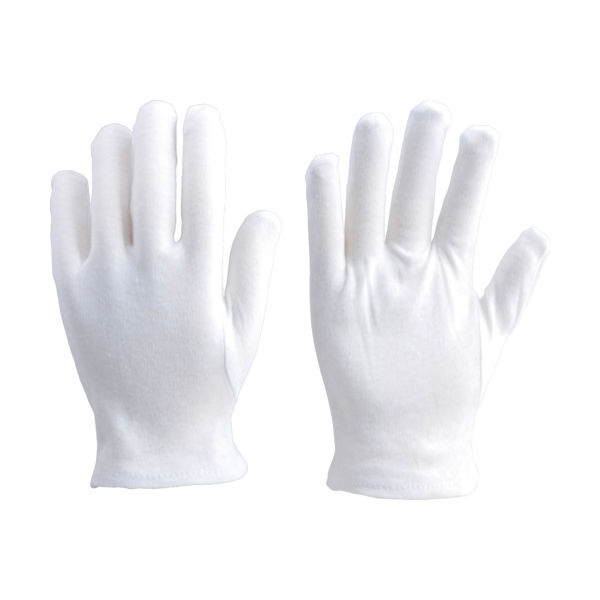 トラスコ中山 TRUSCO 品質管理用スムス手袋マチ無M寸 エコノミータイプ DPM-120-M 1セット(24双:12双×2ダース)（直送品）