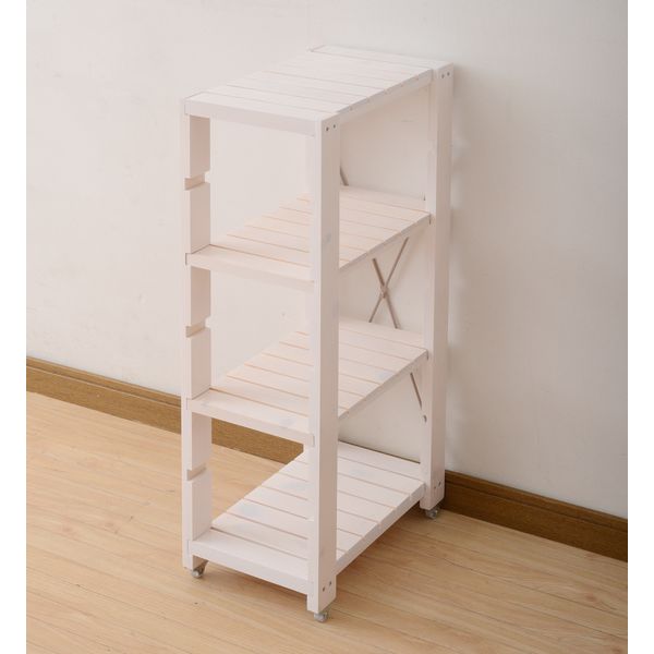 YAMAZEN すきま収納 キッチンラック 幅250×奥行400×高さ850mm