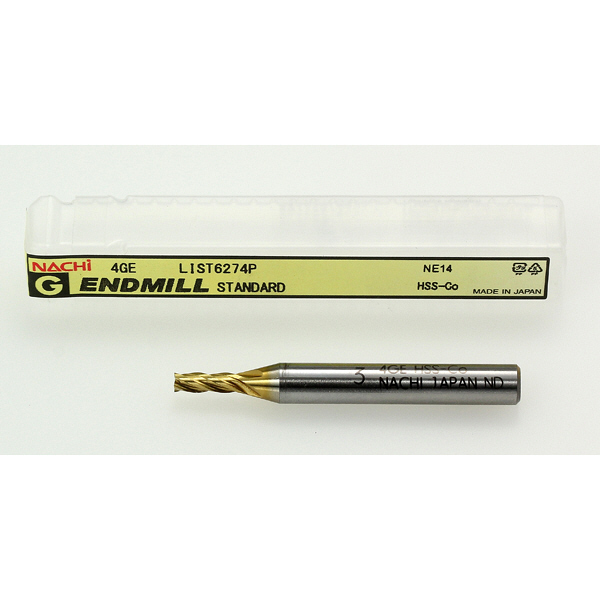 不二越　G　スタンダードエンドミル　4枚刃　4GE10.5　1セット（2本入）　（直送品）