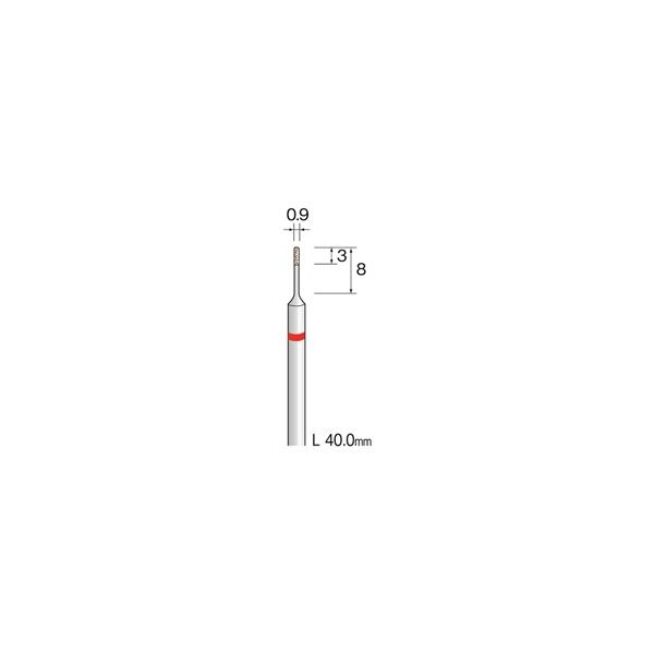 ミニター 精密電着CBNバー 超硬軸 #230 φ0.9 JA2011 1本（直送品）