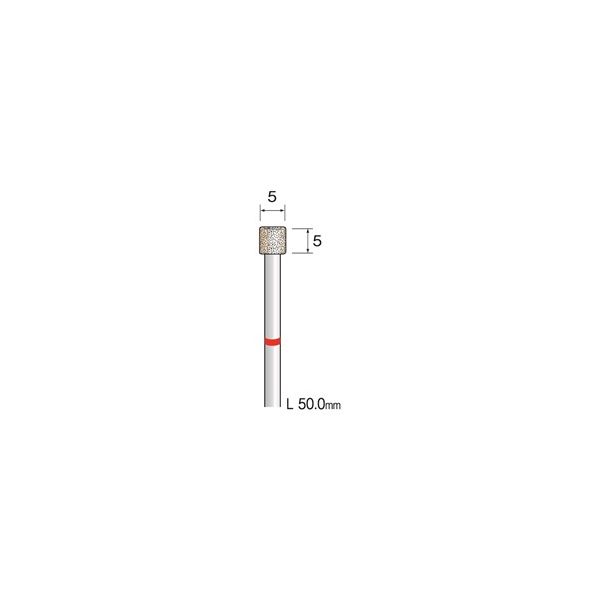 ミニター 精密電着CBNバー 超硬軸 #140 φ5 JA2028 1本（直送品）