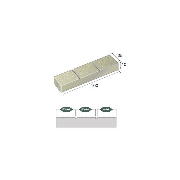 ミニター 電着ダイヤモンドドレッサー 平3粒度タイプ PA4112 1本(1個)（直送品）