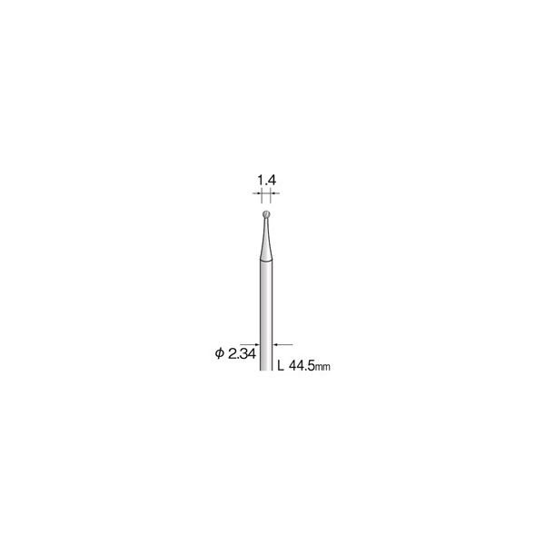 ミニター スチールカッター スパイラルカット φ1.4 BS1209 1袋(10個)（直送品）