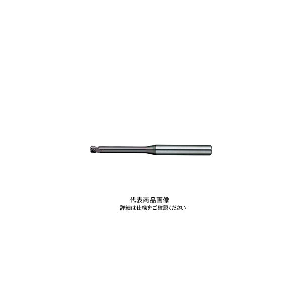 日進工具 無限コーティングプレミアム 高硬度用4枚刃ロングネックラジアスエンドミル MHRH430Rφ4XR1X12 08-00237-41000（直送品）