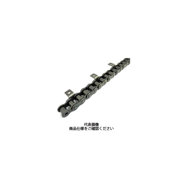 片山チエン 資材アタッチ付チェン3M（1 60-4LA1T 1セット（5個）（直送品）