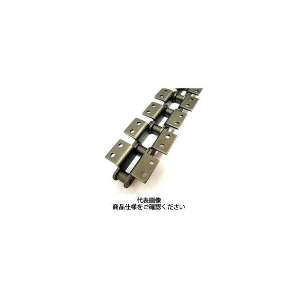 片山チエン KCMアタッチメントローラチエーン C2040-ALLK2T 1セット（5個）（直送品）