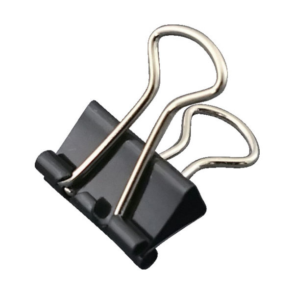 サンケーキコム サンケー ダブルクリップ豆 (10個入) DB-5-BK 1セット(50個:10個×5箱) 409-1728（直送品）