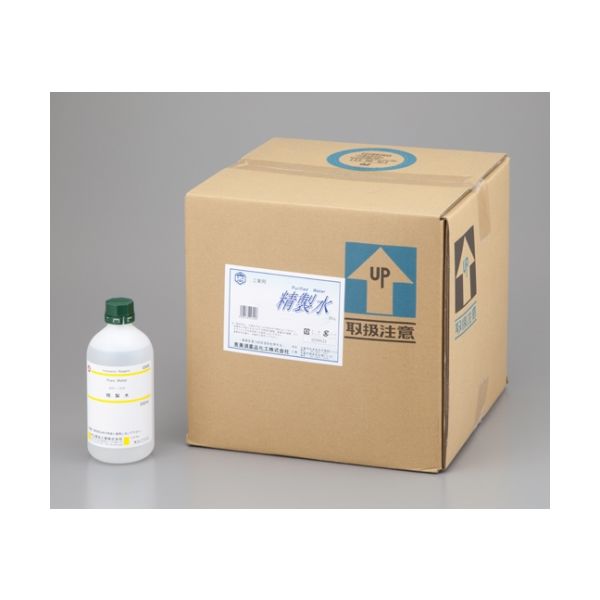 米山薬品工業 精製水 500ml 2-5964-01 1セット(4本)（直送品）