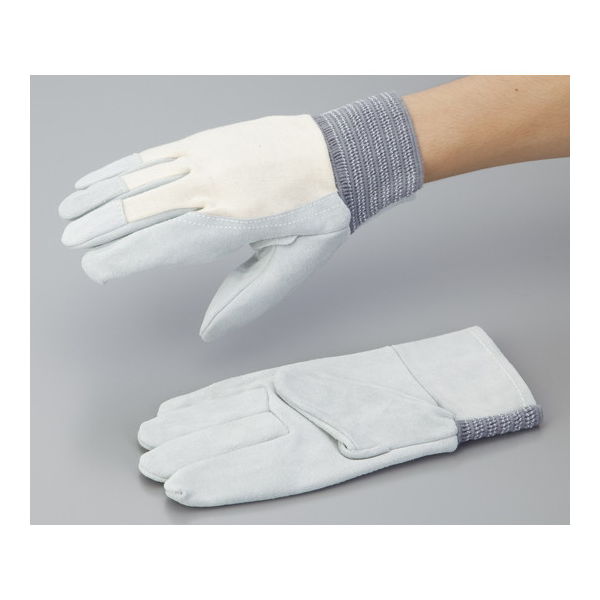 南村製作所 牛床革手袋 甲メリヤス 225mm L No.305 1セット(10双) 2-2383-01（直送品）