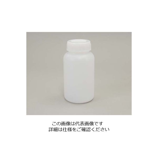 アズワン 広口瓶 中フタ付 500mL 1-4658-05 1セット(50個:1個×50本)（直送品）