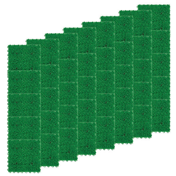 テラモト　人工芝　ユニットターフα　300×300　グリーン　（1箱40枚入）　（直送品）
