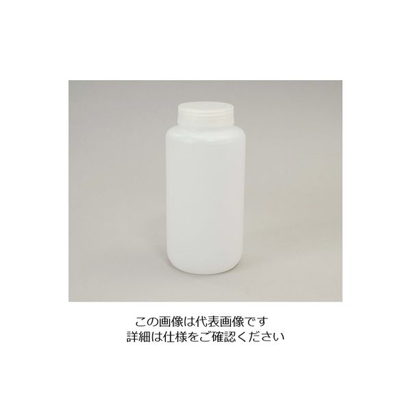 アズワン 広口瓶 1L HDPE製 1-4658-16 1セット(30本)（直送品）