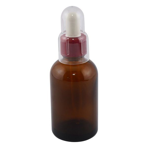 マルエム スポイド瓶(丸型) 褐色 60mL RS-60 1セット(30本) 4-3022-05（直送品）