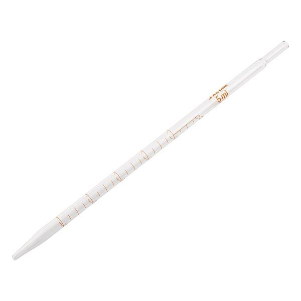 アズワン 短型バイオピペット 5mL 1-8575-03 1セット(10本)（直送品）