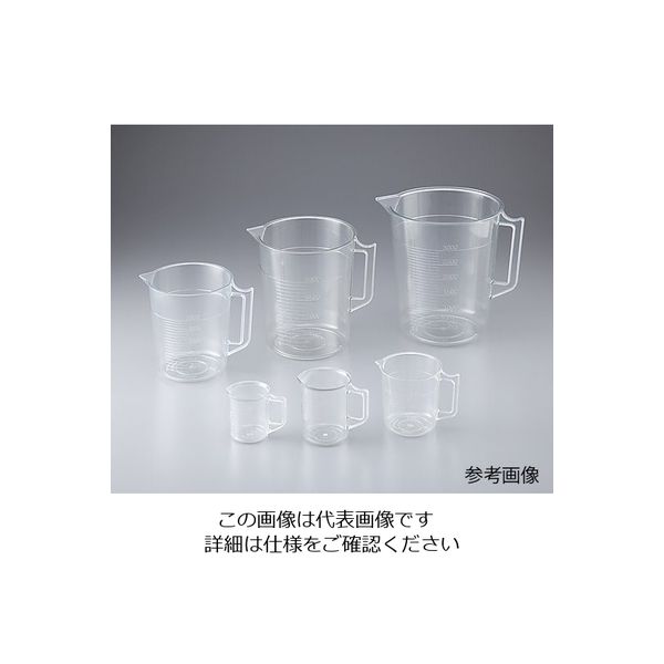 アズワン 透明計量カップ 2000mL 1個 3005ー03 1-4623-16 1セット(10個)（直送品）