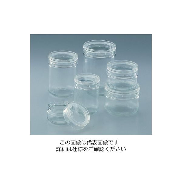 星硝 保存瓶クリア 170mL 1セット（10個：1個×10本） 5-371-06（直送品）