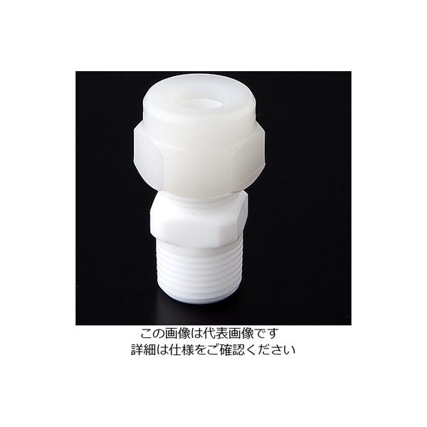 フロウエル ボアスルー コネクタ(フロウエル30シリーズ) R1/8 30-3MCT2-C 1セット(5個) 1-3825-01（直送品）