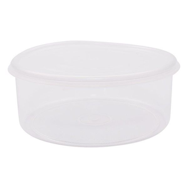 アズワン 丸型V式容器(スチロール製) 6個入 φ135×φ128×56mm 5-067-25 1セット(30個:6個×5箱)（直送品）