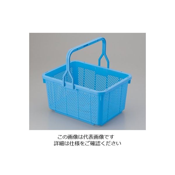 積水化学工業 手提げバスケット 角型 1-7457-02 1セット(5個)（直送品）