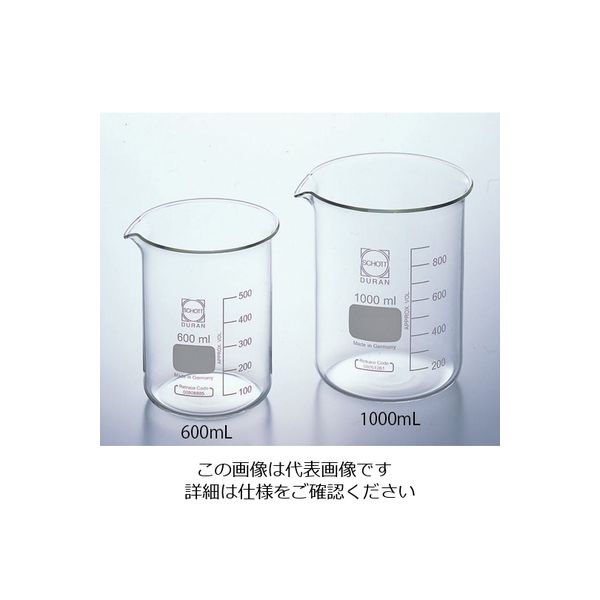 DWK Life Sciences ビーカー 1L (DURAN) 211065408 1セット(5個) 1-8848-05（直送品）