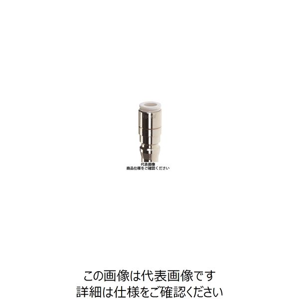 千代田通商 タッチコネクターファイブ カップリングプラグPN F10ーPNW F10-PNW 1セット(10個)（直送品）
