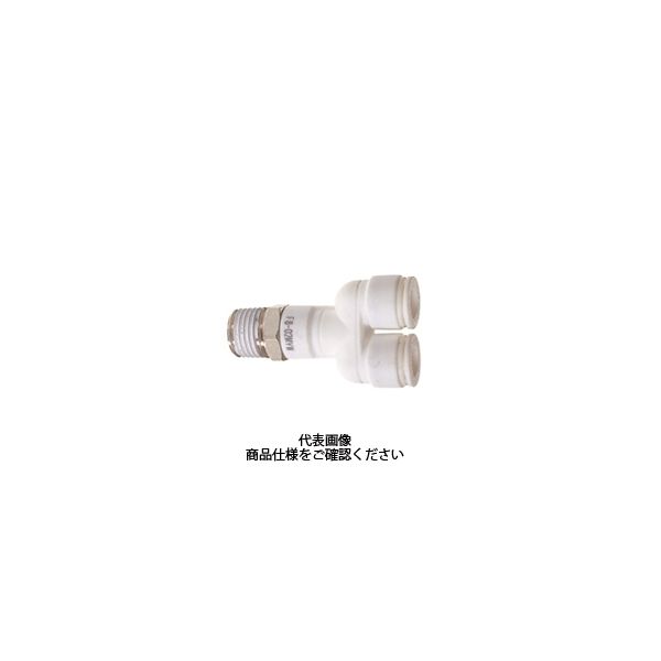 千代田通商 タッチコネクターファイブ メイルブランチワイ F12-04MYW 1セット（10個）（直送品）