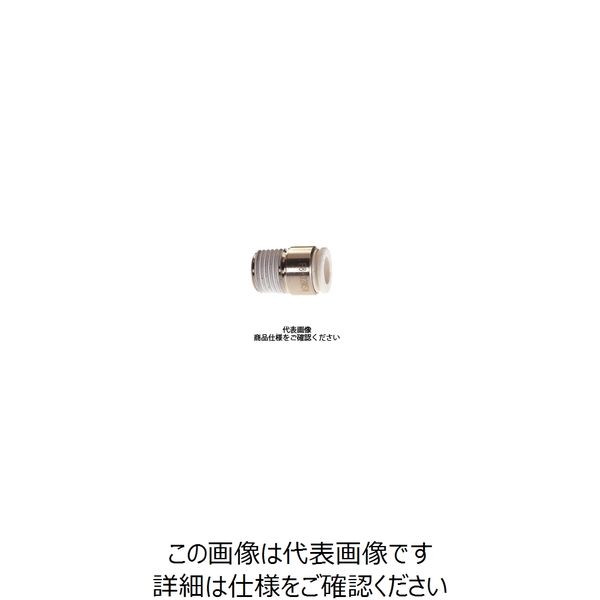 千代田通商 タッチコネクターファイブ 六角穴付メイルコネクター F12ー02MSW F12-02MSW 1セット(10個)（直送品）