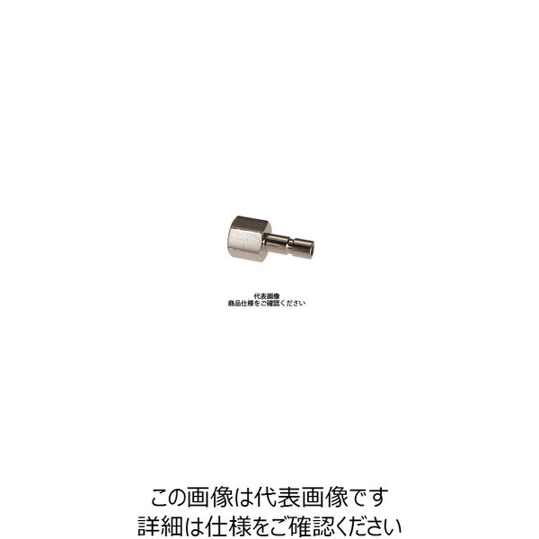 千代田通商 ハイコックワンタッチジョイント ニップル メネジ Hー3MP H-3MP 1セット(10個)（直送品）