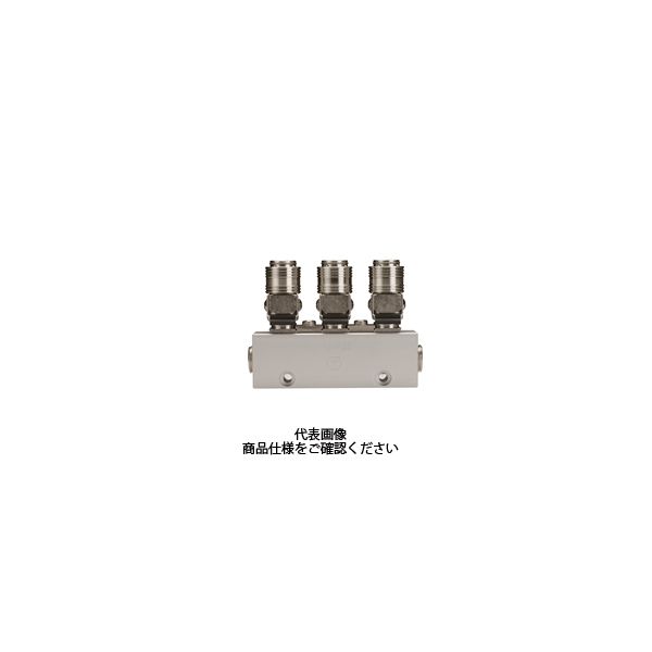 千代田通商 メガフローXカップリング 黄銅製 パージタイプ MFXPー02MーB MFXP-02M-B 1セット(10個)（直送品）