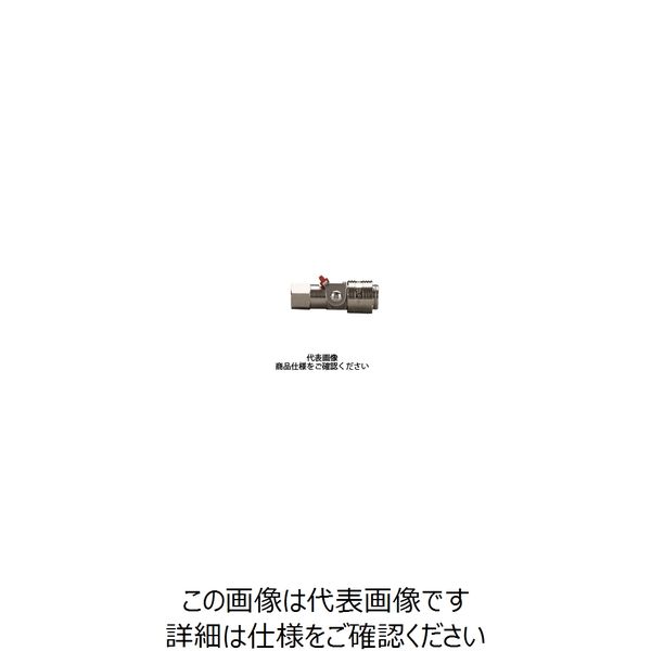 千代田通商 メガフローXカップリング 黄銅製 パージタイプ MFXPー03FーB MFXP-03F-B 1セット(10個)（直送品）
