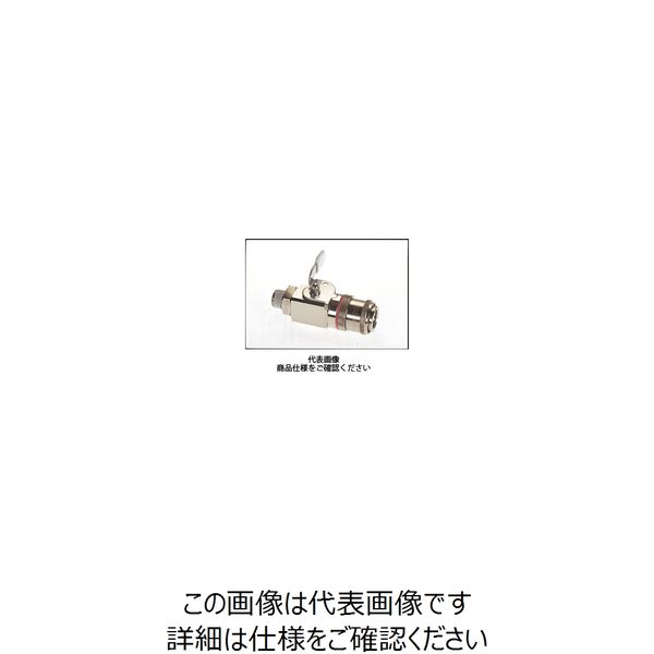千代田通商 メガフローカップリング 残圧処理無し MVSー2M MVS-2M 1セット(10個)（直送品）