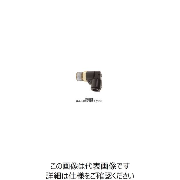 千代田通商 タッチコネクターFUJI メイルエルボ【樹脂】 12Rー04MLー1 12R-04ML 1セット(3個)（直送品）