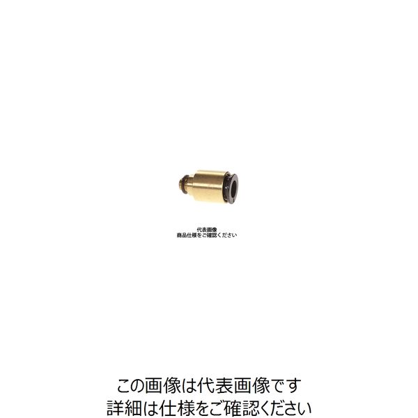 千代田通商 タッチコネクターFUJI メイルコネクター【金属】 4ーM5Mー1 4-M5M 1セット(5個)（直送品）
