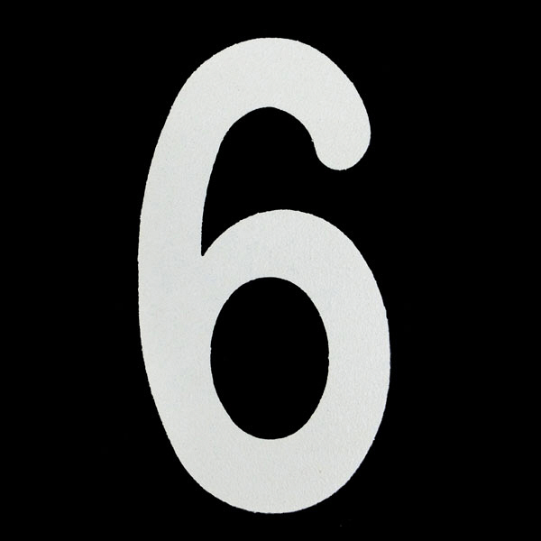 新富士バーナー ロードマーキング用ナンバー S 「6」「9」兼用 RM-106（直送品）