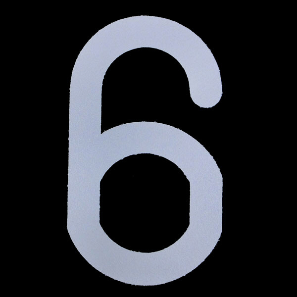 新富士バーナー ロードマーキング用ナンバー L 「6」「9」兼用 RM-116（直送品）