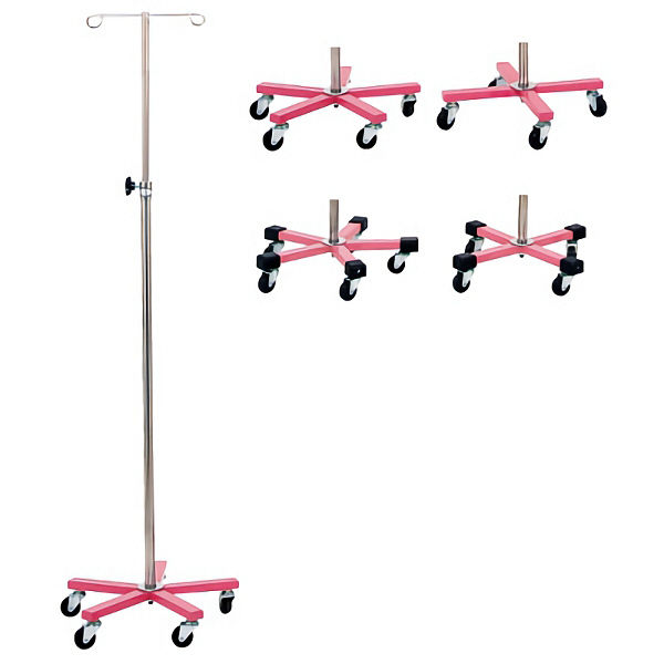 松吉医科器械 マイスコガートル台（4脚）ピンク MY-165PN MY-165PN-A 1台 01-4822-02（直送品）