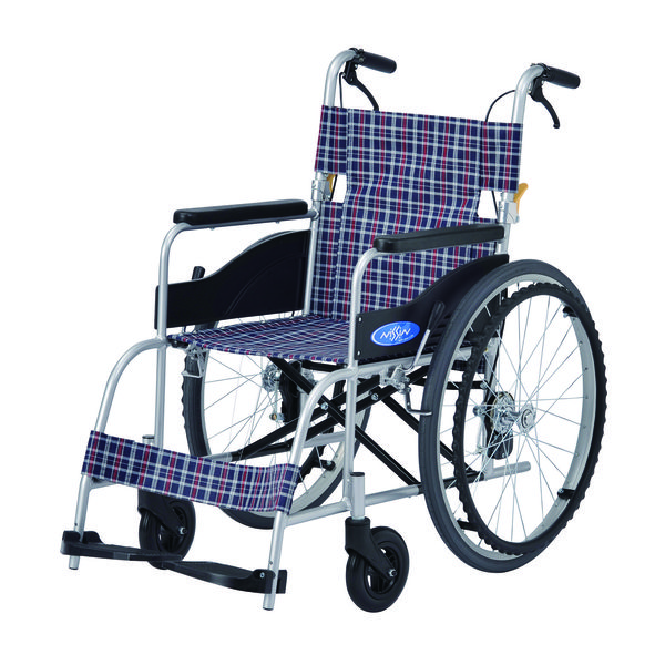 耐荷重1300kg日進医療器　自走用　ビッグサイズ　車椅子　オーダーメイド