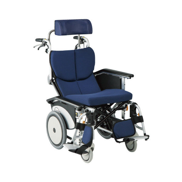 松永製作所 車いすオアシスポジティブ（介助用） OS-12TR OS-12TRSP 1台 23-7100-01（直送品）