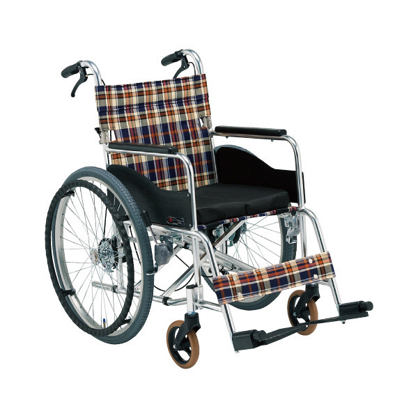 松永製作所 車いす立ち止まり君（自走）AR-201BT-380 AR-201BT 1台 23-2524-00-03（直送品）